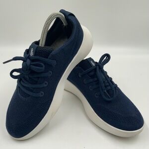 Allbirds TRG W8 Navy Blue Knit Sneakers Shoes Women US 8 EU 38